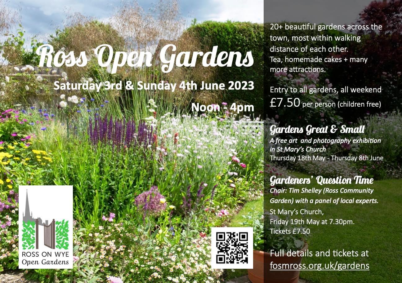 Ross Open Gardens poster