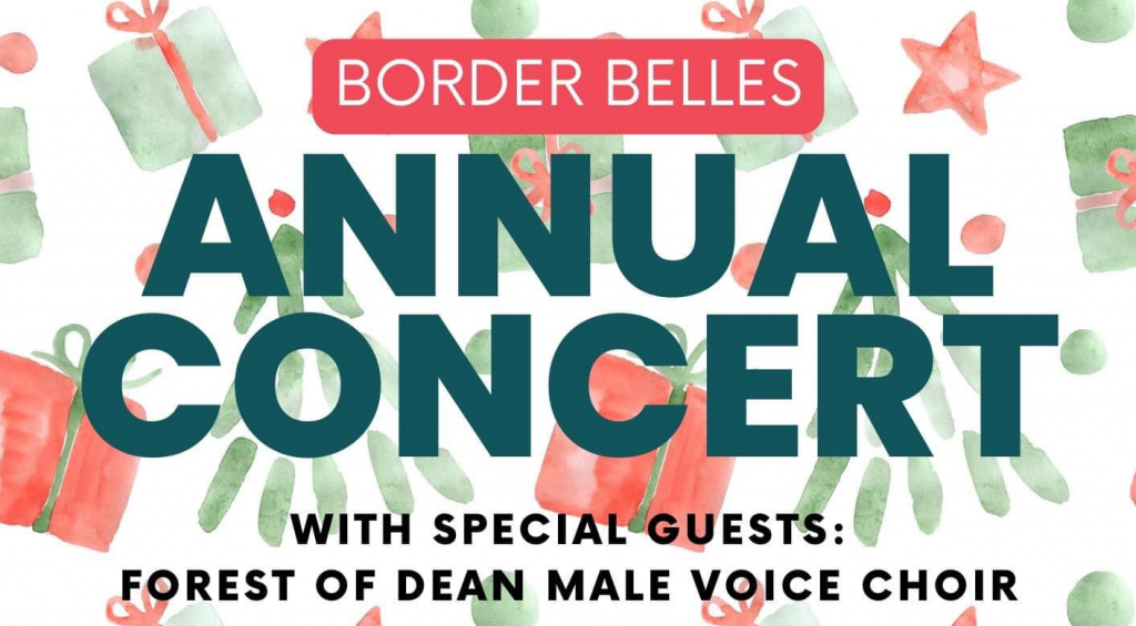 Border Belles Annual Concert poster